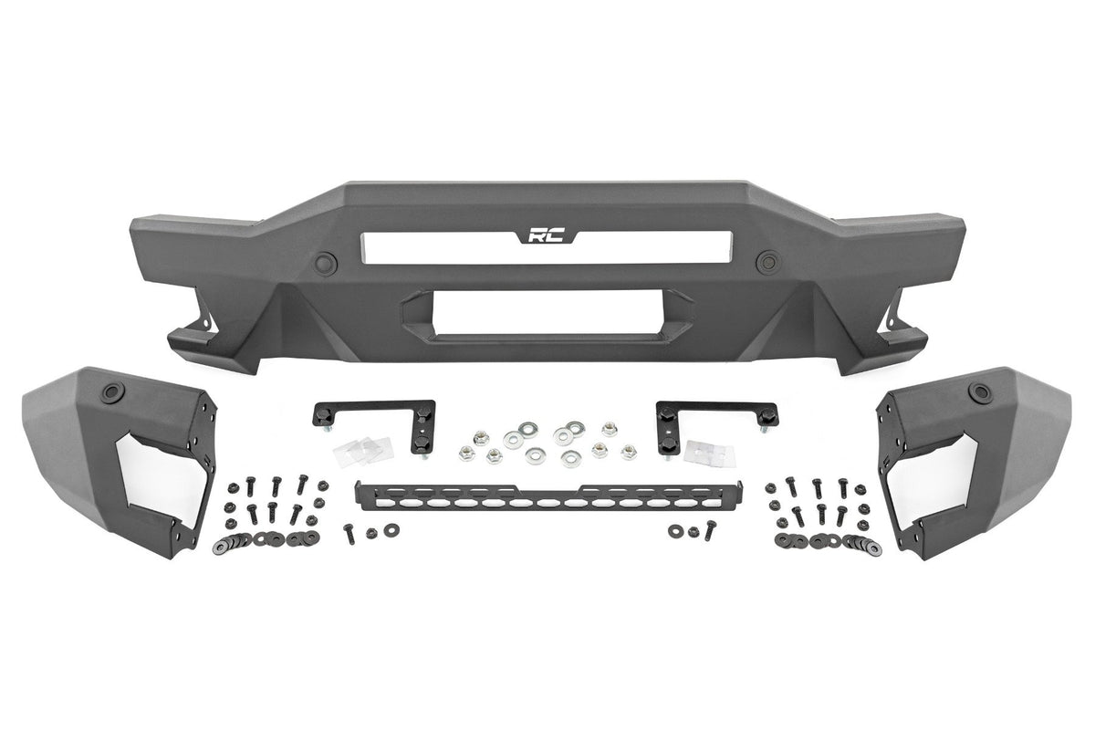 Front Bumper | Modular | Full Wings | Flood | Fog | Ford Bronco 4WD (21-25)