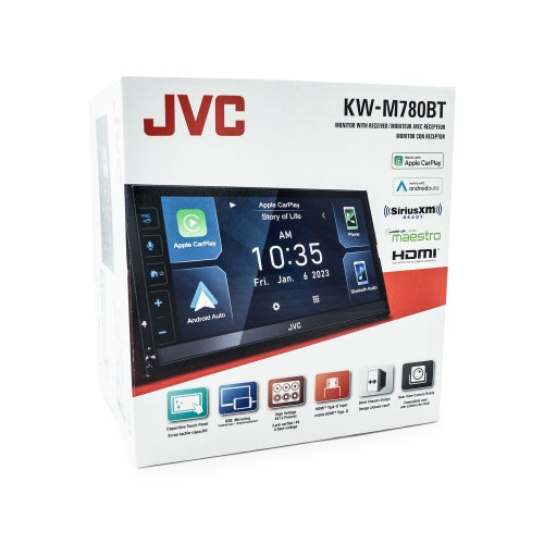 JVC Monitor with Receiver KW-M780BT