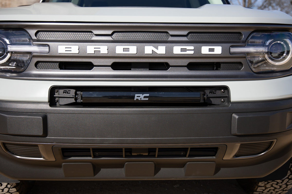 20 Inch Black Series LED Light Bar | Single Row