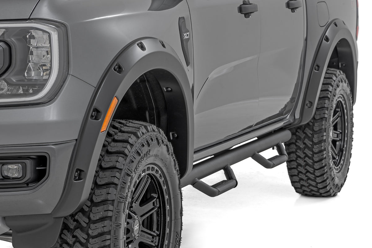 Pocket Fender Flares | NE Cactus Gray | Ford Ranger 2WD/4WD (2024-2025)