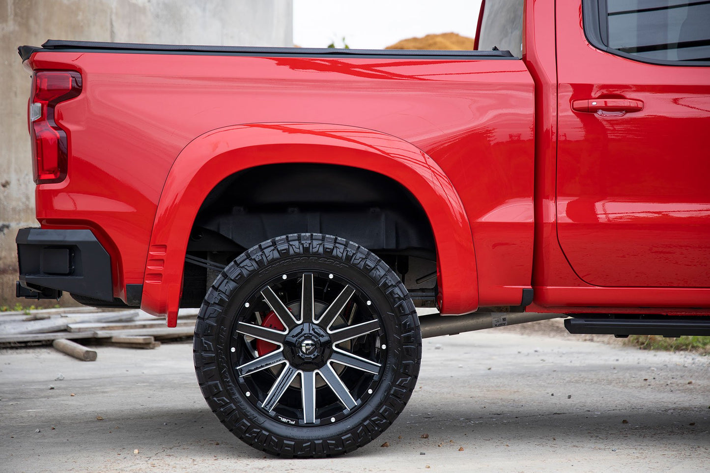 Fender Flares | SF1 | G48 Redwood | Chevy Silverado 1500 2WD/4WD (2019-2026 & Refresh)