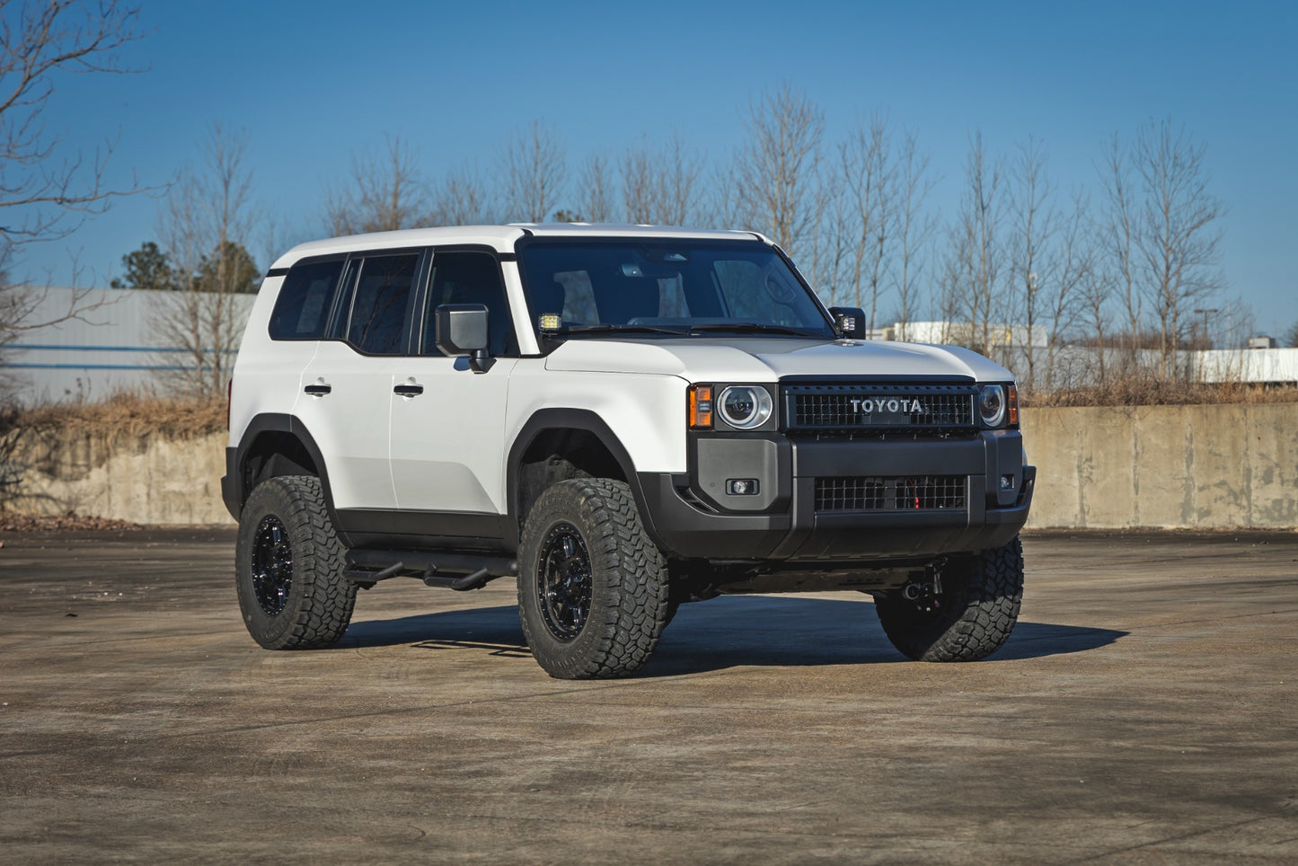 LED Light Kit | Ditch Mount | 2" Black Pair | Amber DRL | Toyota Land Cruiser (24-25)