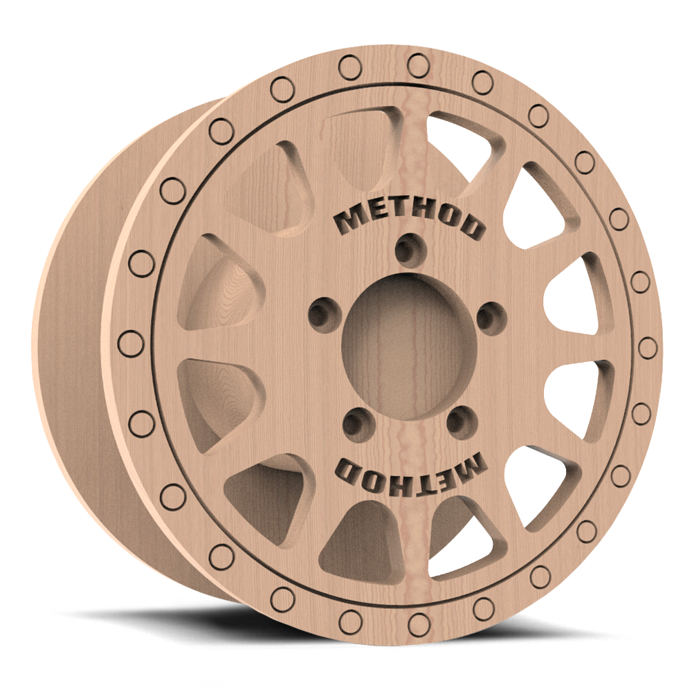 Method 305-DIY Träjhul - 6-Lug 6x5.5