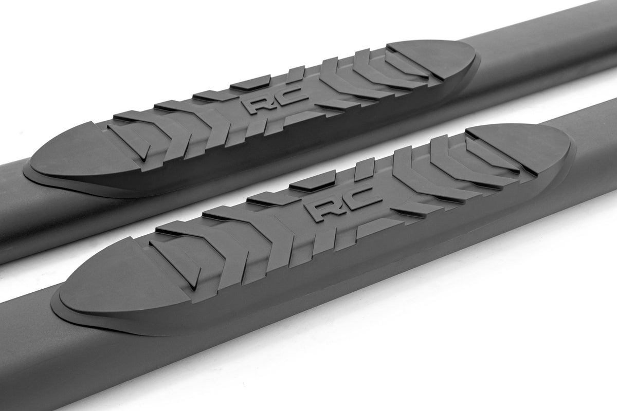Oval Nerf Step | 4-Door | Black | Ford Bronco 4WD (2021-2025)