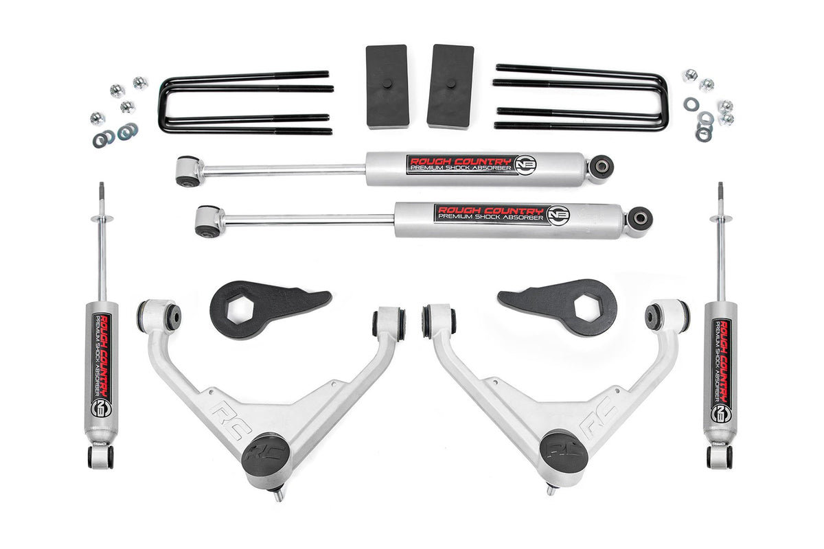3 Inch Lift Kit | Chevy/GMC 2500HD/3500HD/Suburban 2500/Yukon XL 2500 (01-10)