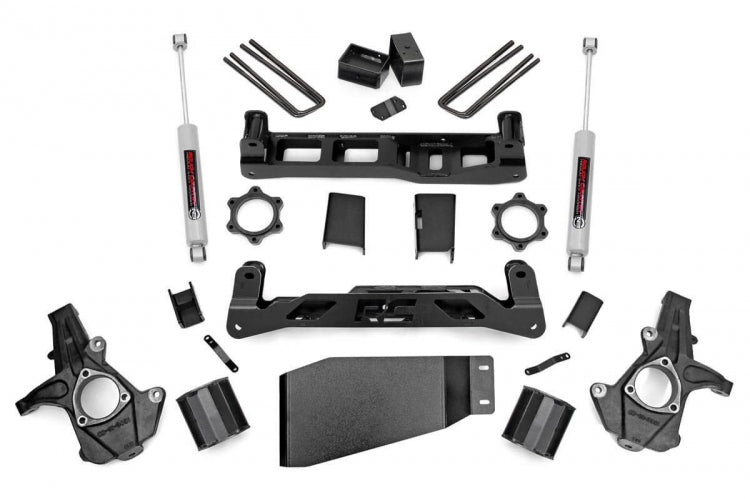 5 INCH LIFT KIT CHEVY SILVERADO & GMC SIERRA 1500 4WD (2007-2013)