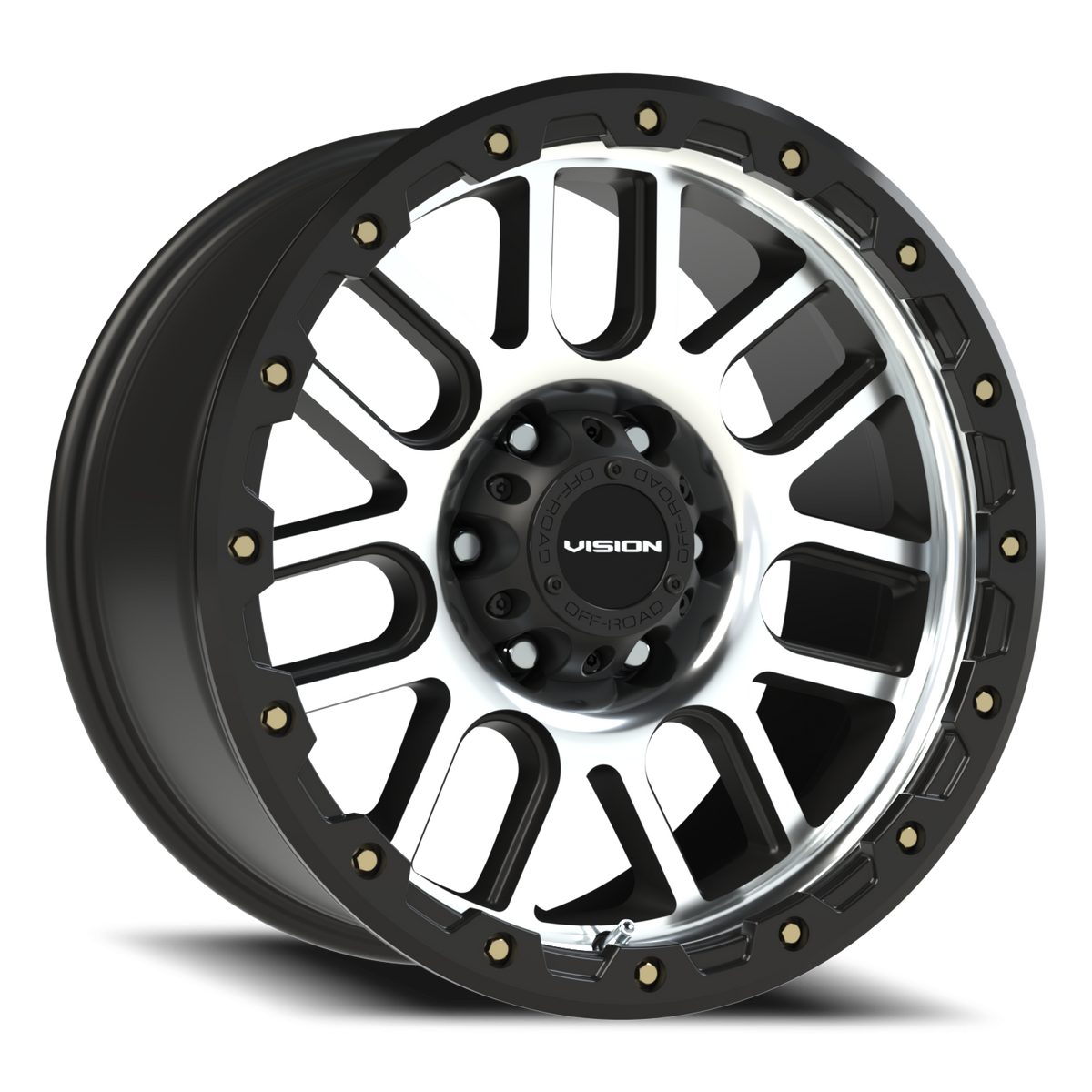 Vision Nemesis - 6-Lug 6x135 — Matte Black Machined Face