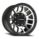 Vision Nemesis - 8-Lug 8x165.1 — Matte Black Machined Face