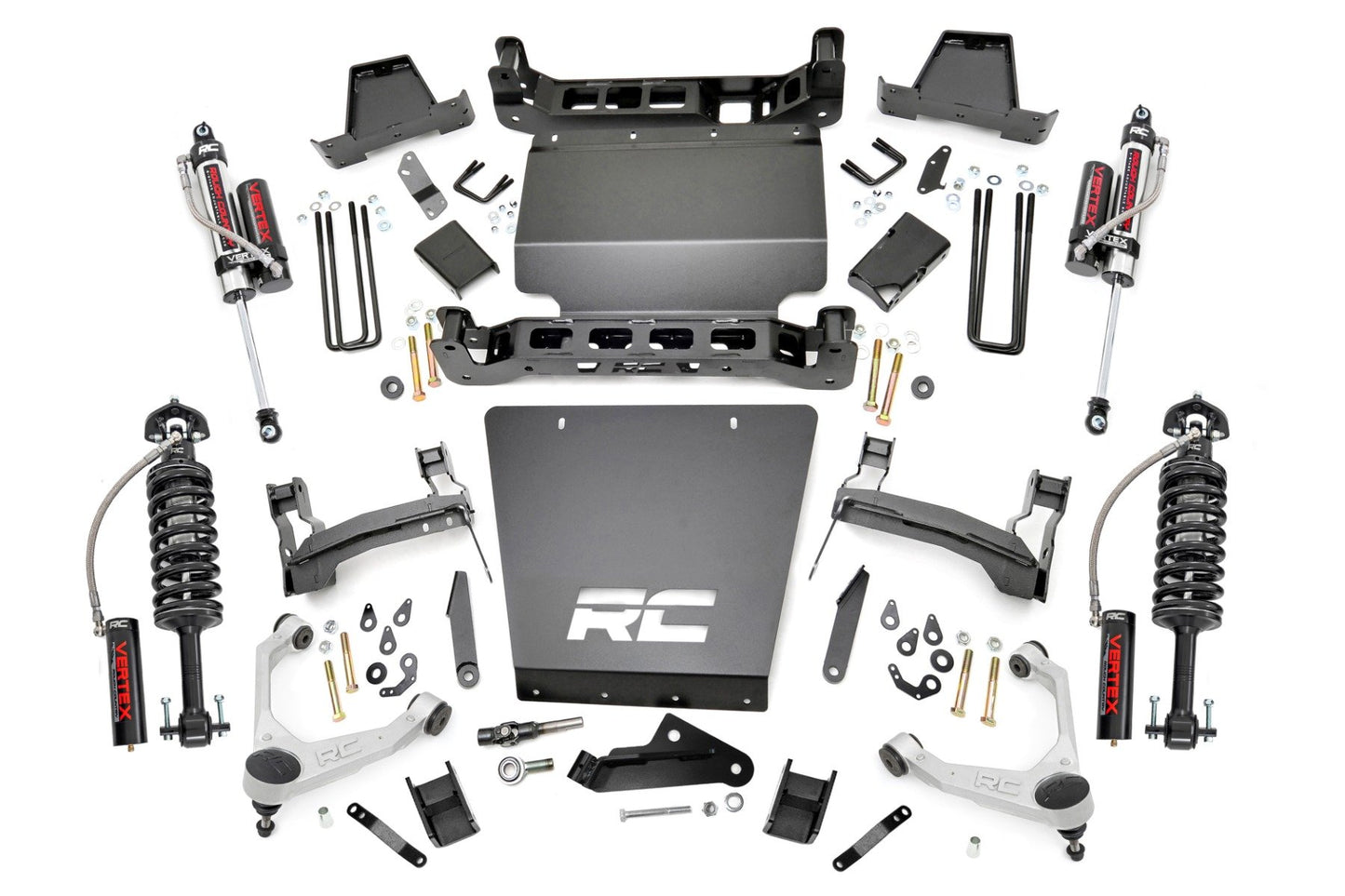 7 Inch Stamped Steel LCA Lift Kit | Forged UCA | Bracket | Vertex | Chevy/GMC 1500 (16-18)