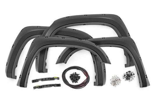Pocket Fender Flares | 3R3 Barcelona Red | Toyota Tundra 2WD/4WD (2014-2021)