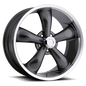 Vision Legend - 5-Lug 5x127 — Gunmetal Machined Lip