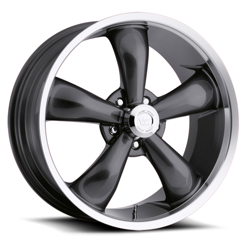 Vision Legend - 5-Lug 5x115 — Gunmetal Machined Lip