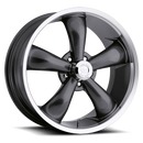 Vision Legend - 5-Lug 5x115 — Gunmetal Machined Lip