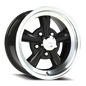 Vision Legend - 5-Lug 5x120.65 — Gloss Black Machined Lip