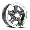 Vision Legend - 5-Lug 5x114.3 — Gunmetal Machined Lip