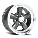 Vision Legend - 5-Lug 5x114.3 — Gunmetal Machined Lip