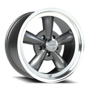 Vision Legend - 5-Lug 5x120.65 — Gunmetal Machined Lip