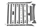 Roof Rack | FR 40 Inch Single Row BLK LED | Ford F-150 2WD/4WD (2015-2018)