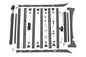Roof Rack | FR & RR 40 Inch Single Row BLK LEDs | Ford F-150 2WD/4WD (15-18)