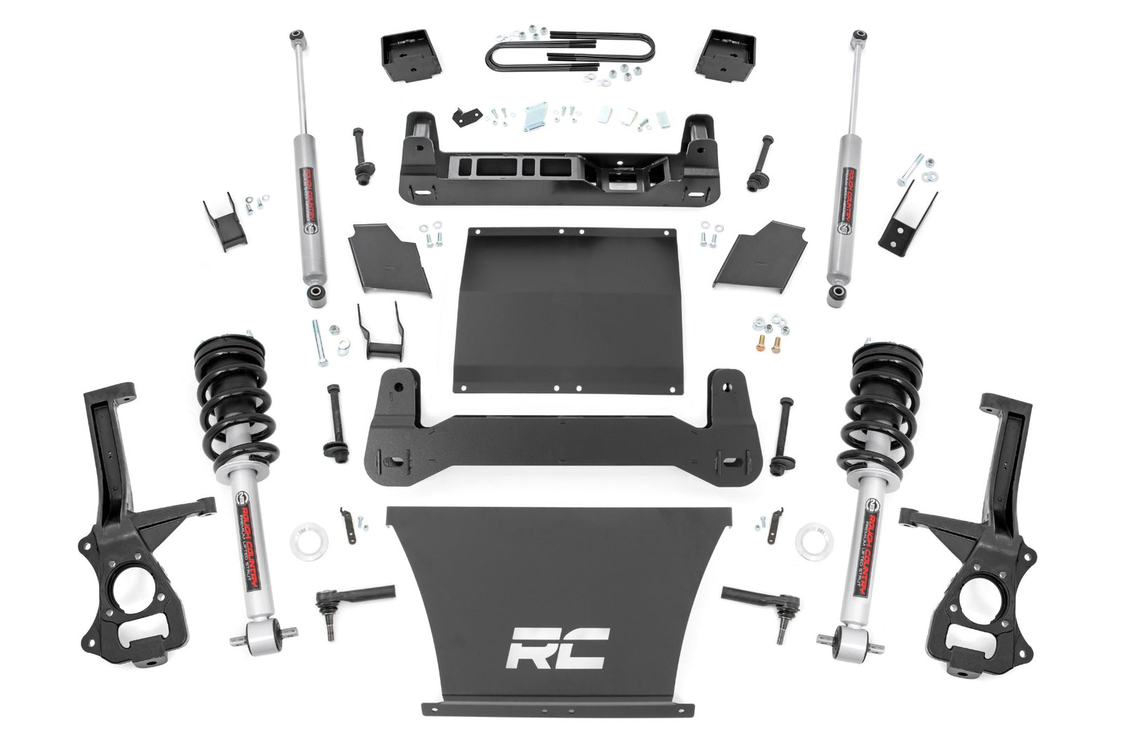 6 Inch Lift Kit |Mono Leaf Rear | N3 Struts | GMC Sierra 1500 2WD/4WD