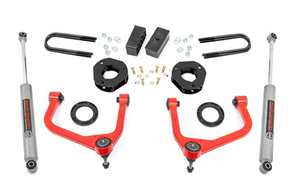 3.5 Inch Lift Kit | Mono Leaf Rear | GMC Sierra 1500 2WD/4WD (2019-2024 & Classic)