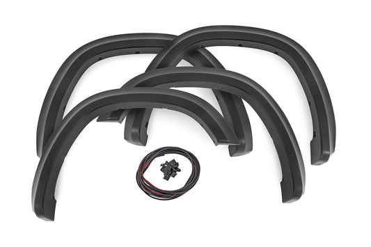 Sport Pocket Fender Flares | PRV Delmonico Red | Ram 1500 2WD/4WD (2019-2024)