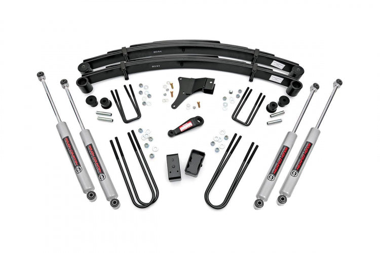 4 INCH LIFT KIT FORD F-350 4WD (1982-1985)