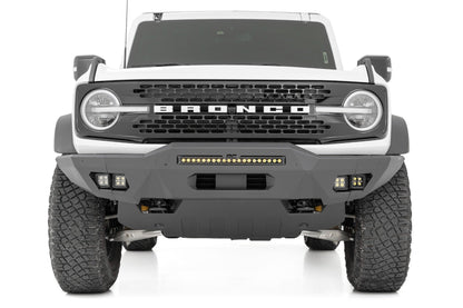 Front Bumper | Modular | Full Wings | Amber DRL | Ford Bronco 4WD (2021-2025)
