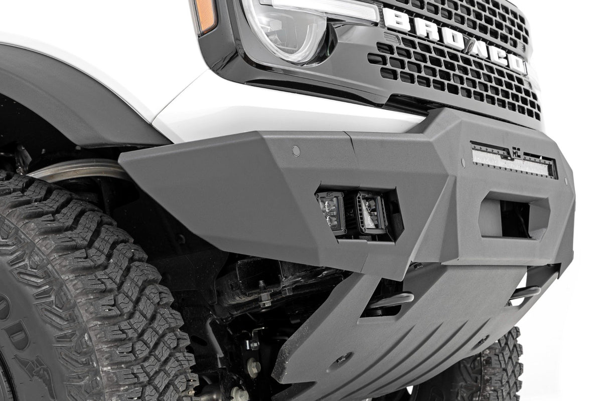 Front Bumper | Modular | Full Wings | Flood | Fog | Ford Bronco 4WD (21-25)
