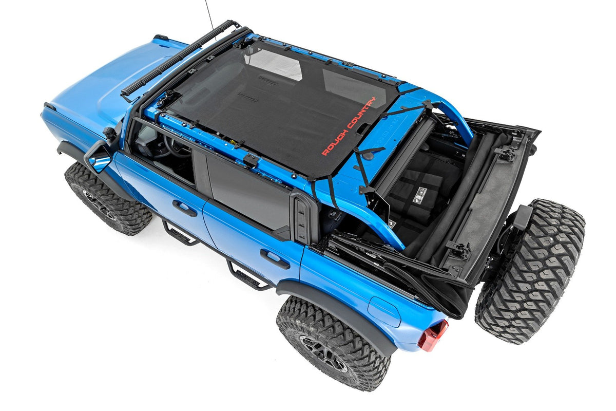 Mesh Bikini Top Plus | Black | Ford Bronco 4WD (2021-2025)