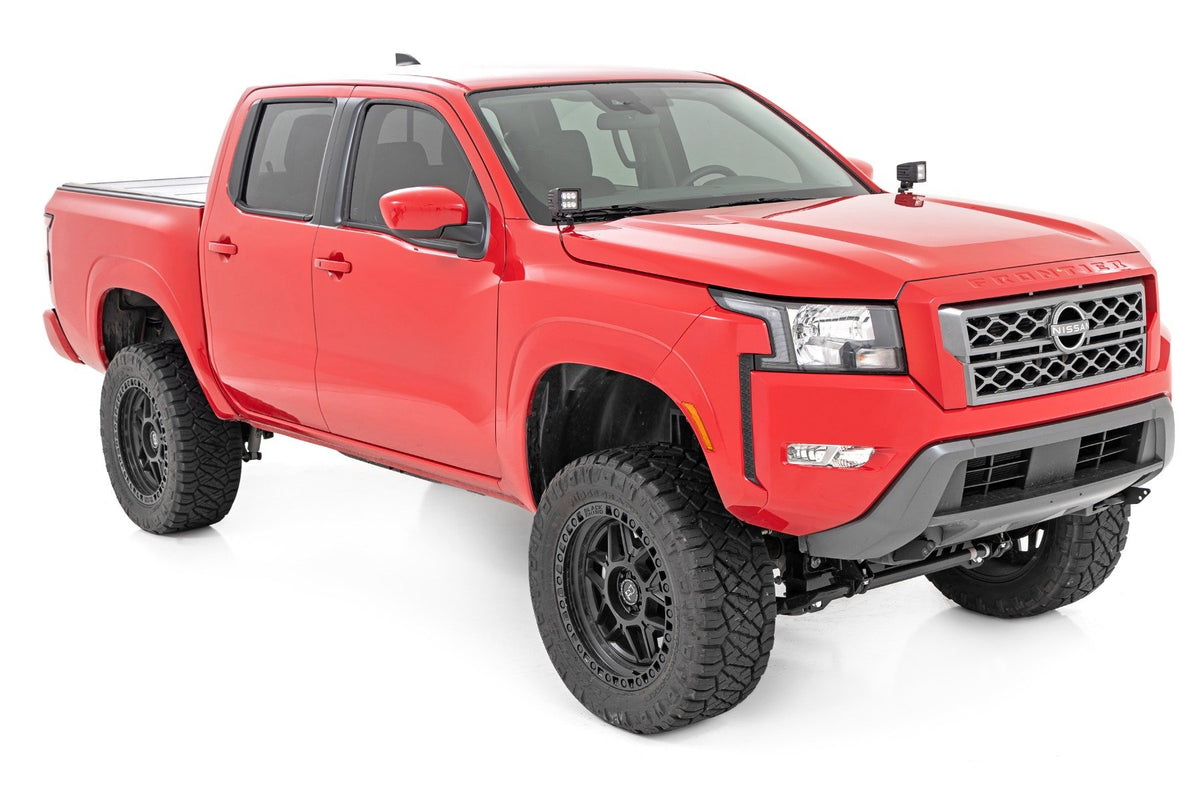 LED Light Kit | Ditch Mount |  3" OSRAM | Wide | Nissan Frontier (22-25)