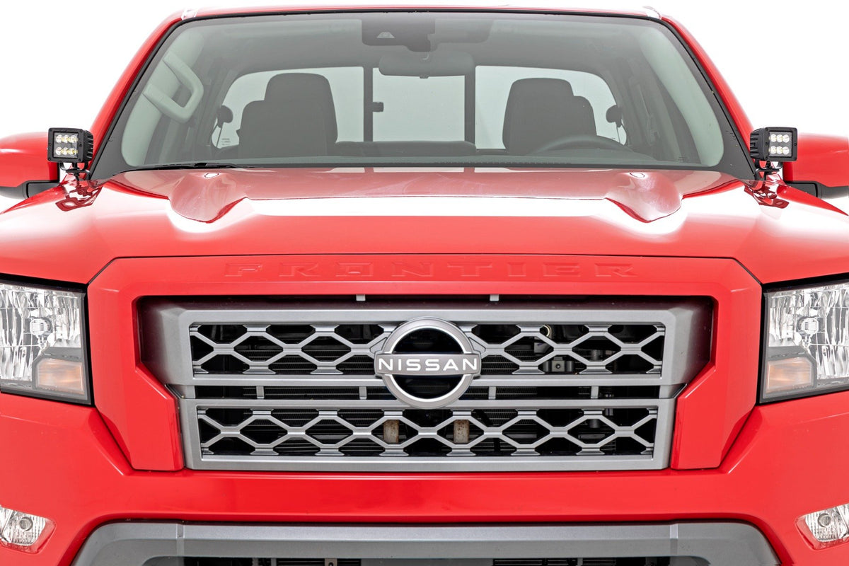 LED Light Kit | Ditch Mount |  3" OSRAM | Wide | Nissan Frontier (22-25)