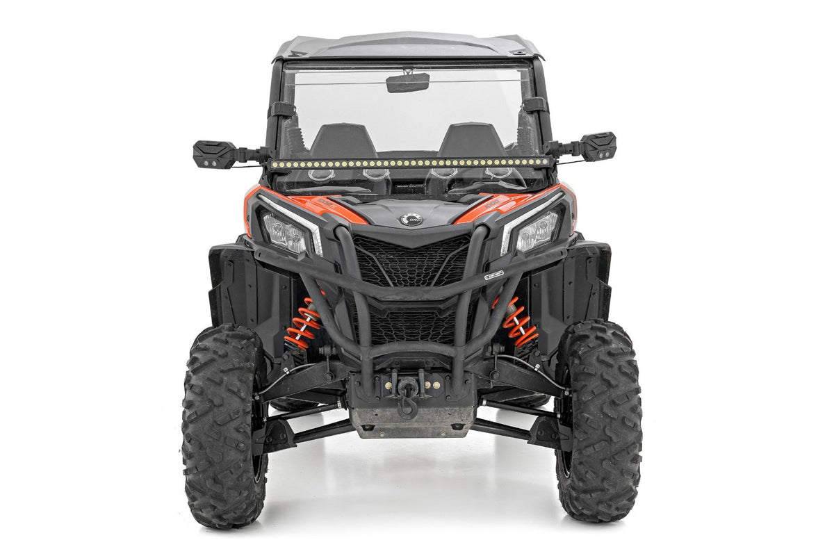 LED Light Kit | Front Mount | 40" Black-Series Single Row | Can-Am Maverick Sport 1000R