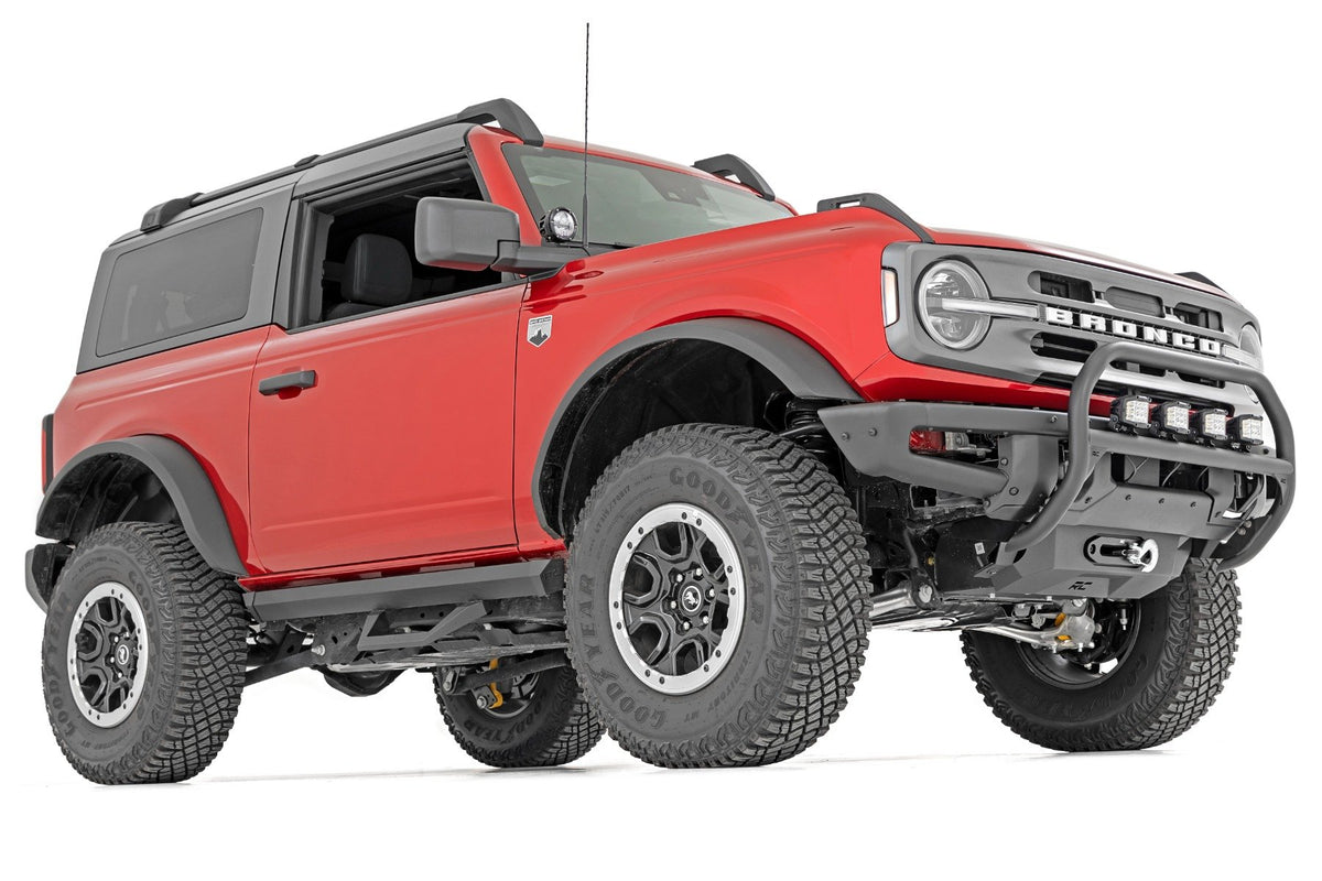 Nudge Bar | 20 Inch Chrome Single Row LED | OE Modular Steel | Ford Bronco (21-25)