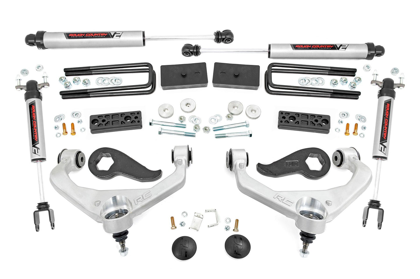 3 Inch Lift Kit | UCAs | V2 | w/ Overloads | Chevy/GMC 2500HD/3500HD (20-26)