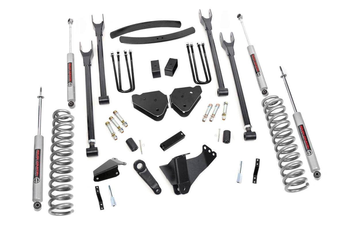 6 Inch Lift Kit | Diesel | 4 Link | OVLDS | Ford F-250/F-350 Super Duty (05-07)