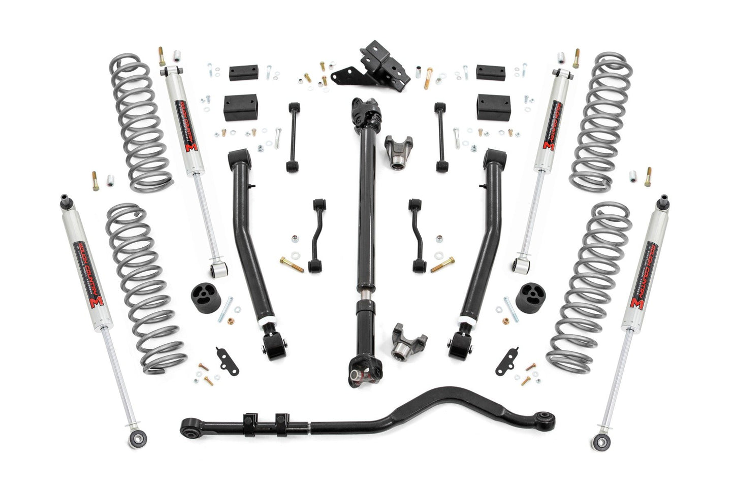 3.5 Inch Lift Kit | Adj Lower | FR D/S | M1 | Jeep Wrangler Unlimited 4WD (24-25)