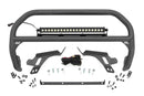 Nudge Bar | w/ Tow Hooks | 20 Inch Black Single Row LED | Ford Bronco Sport (21-24)