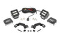 LED Light Kit | Ditch Mount | 2" Black Pair | Flood | Toyota Land Cruiser (24-25)