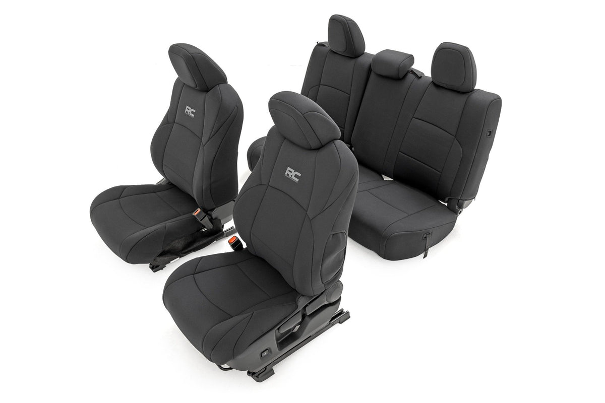 Seat Covers | FR & RR | Double Cab | Toyota Tacoma 2WD/4WD (2024-2026)