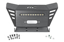Winch Plate | 10" Black Slimline | Honda Pioneer 520