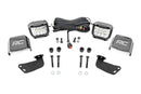 LED Light Kit | Front Mount | 3" Chrome Pair | Wide Angle | Segway 570 F