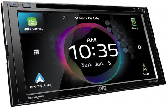 JVC Monitor with DVD Receiver KW-V960BW