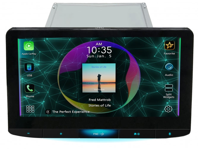 JVC Monitor with Receiver KW-Z1000W