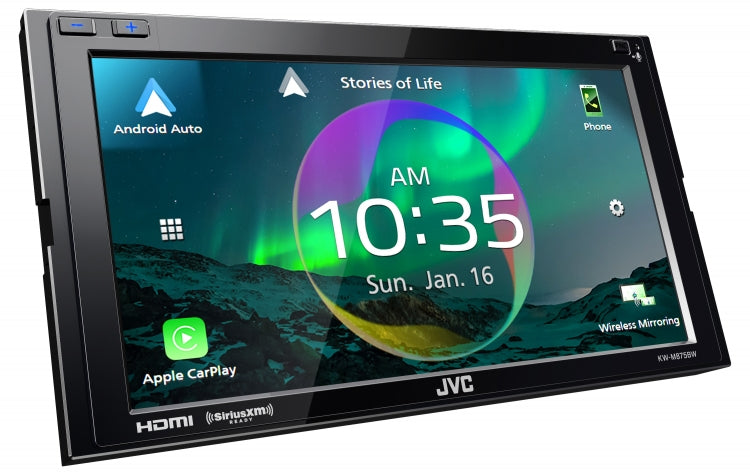 JVC Monitor with Receiver KW-M875BW