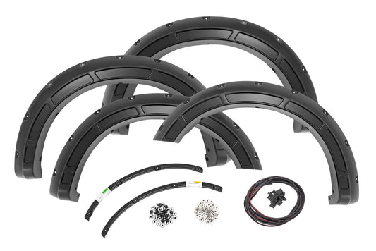 Defender Pocket Fender Flares | HX Antimatter Blue | Ford F-250/F-350 Super Duty (23-25)
