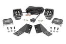 LED Light Kit | Rear Mount | 2" Black Pair | White DRL | CFMOTO UFORCE U10 1000 PRO