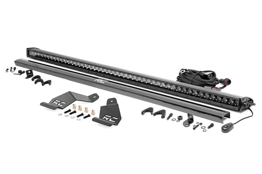 LED Light Mount | 50" Black Single Row | CFMOTO UFORCE U10 Pro