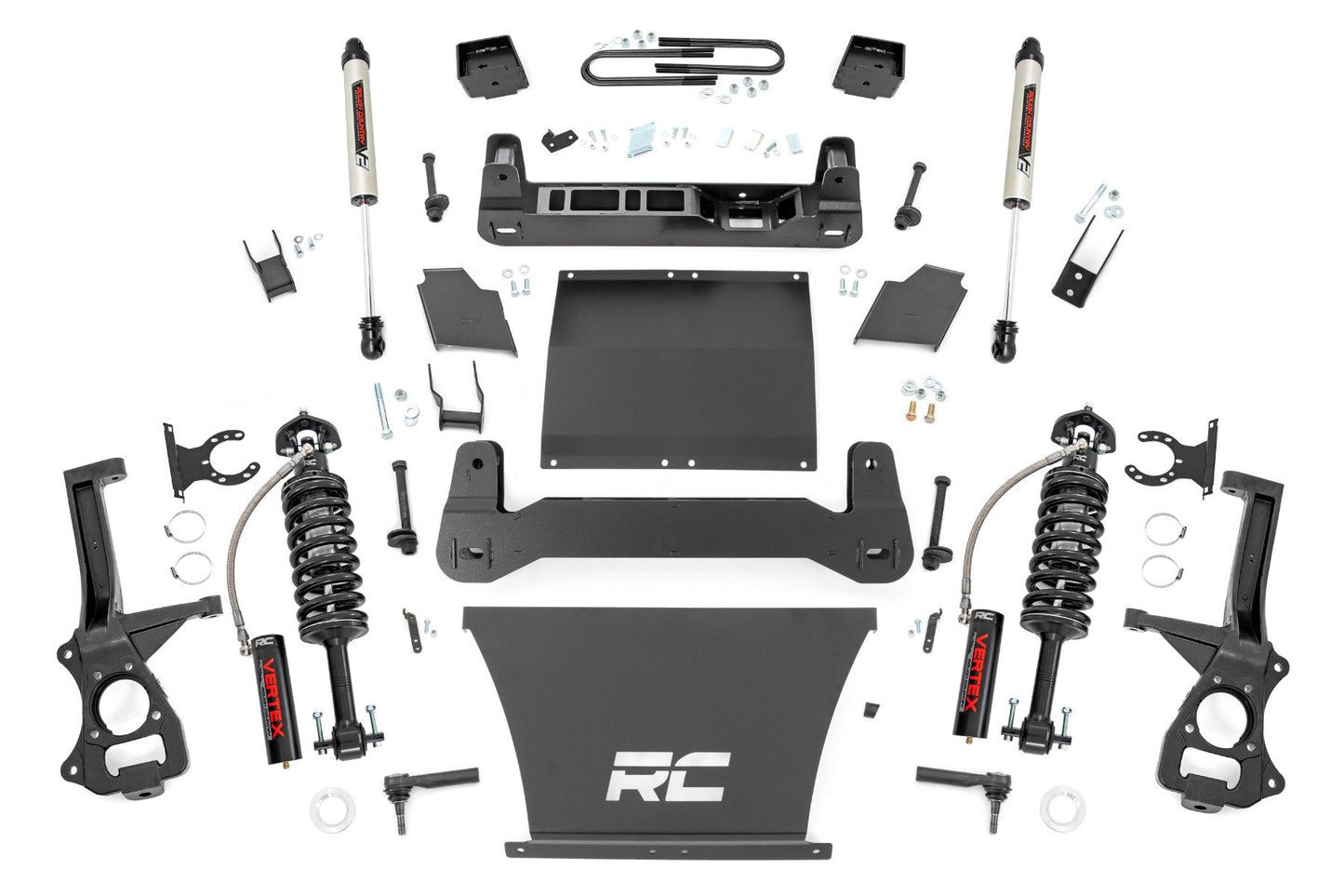 6 Inch Lift Kit | Mono Leaf Rear | Vertex/V2 | GMC Sierra 1500 2WD/4WD (2019-2024 & Classic)