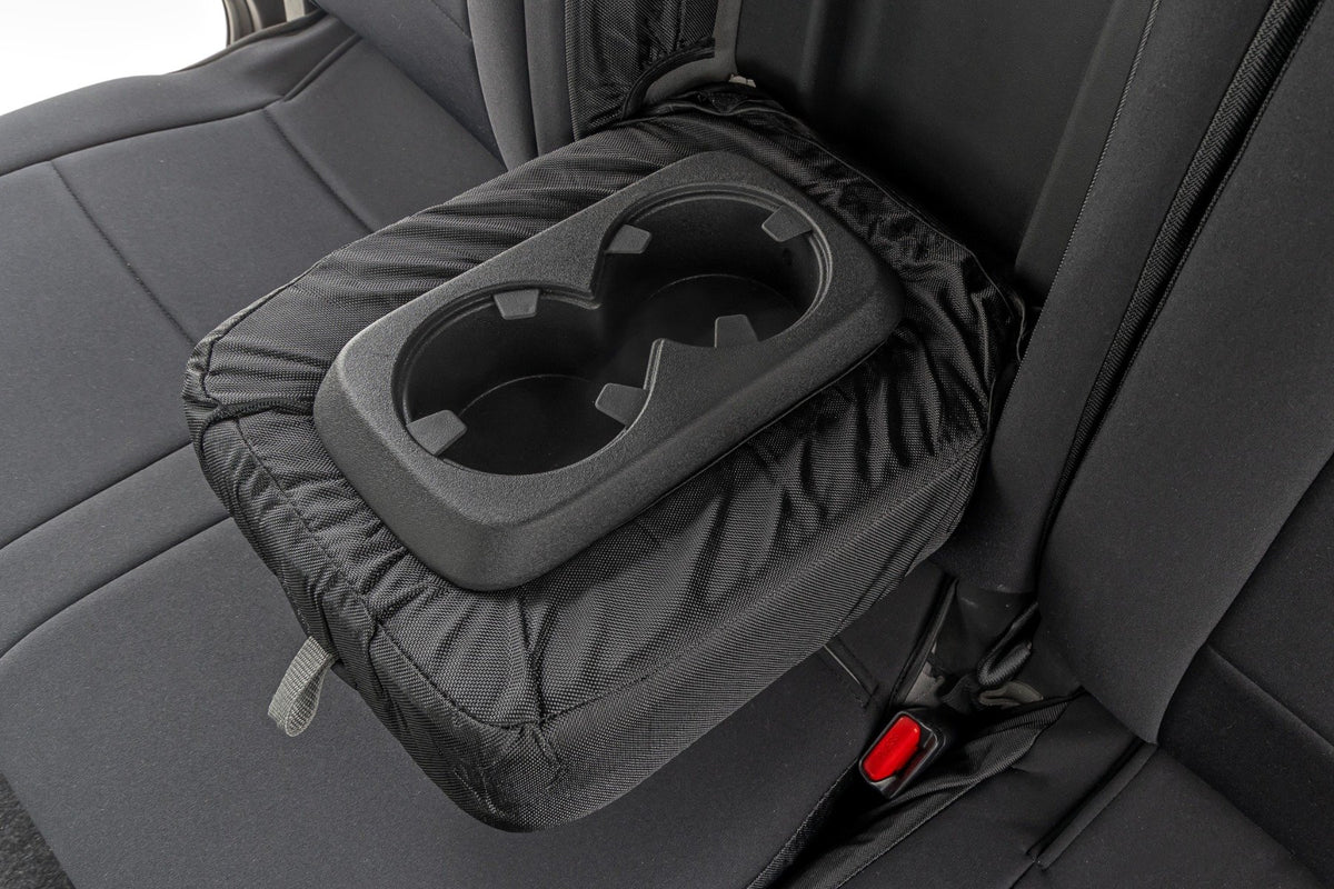 Seat Covers | FR & RR | Crew Cab | Nissan Frontier 2WD/4WD (2022-2026)
